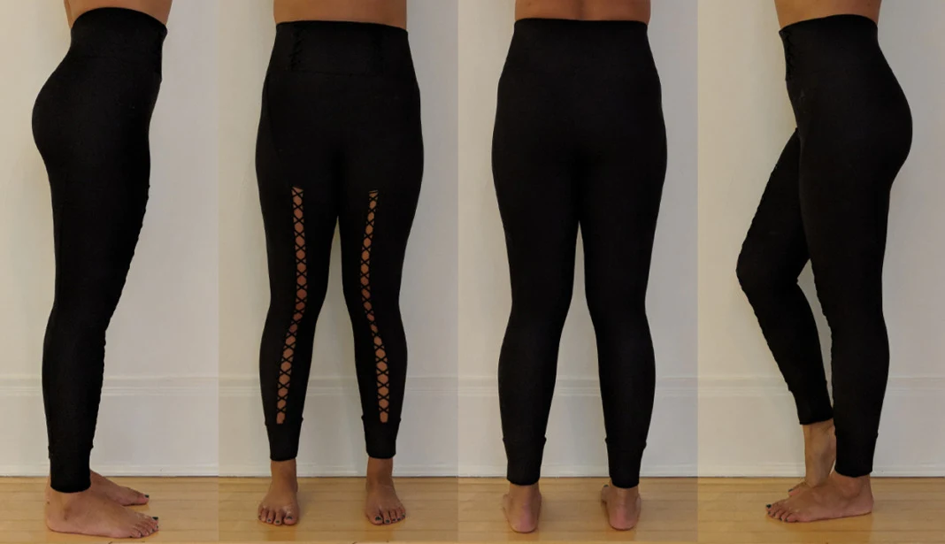 Jonathan Simkhai X Carbon38 Review: Lace-Up Corset Leggings + Tie