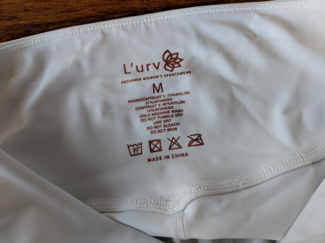 L'URV Activewear - Shake Your Booty Leggings - Pant Details