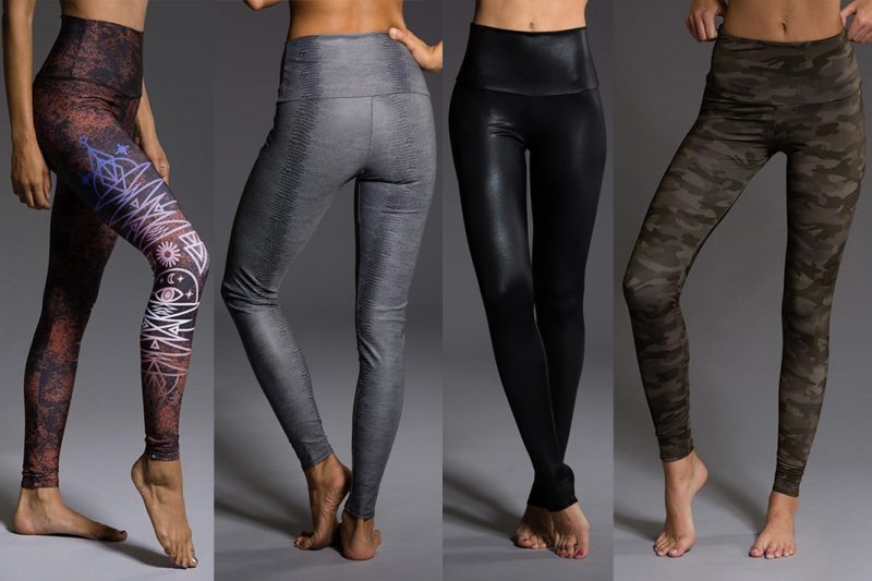 Onzie Review: High Rise Graphic Legging in Power Ombre