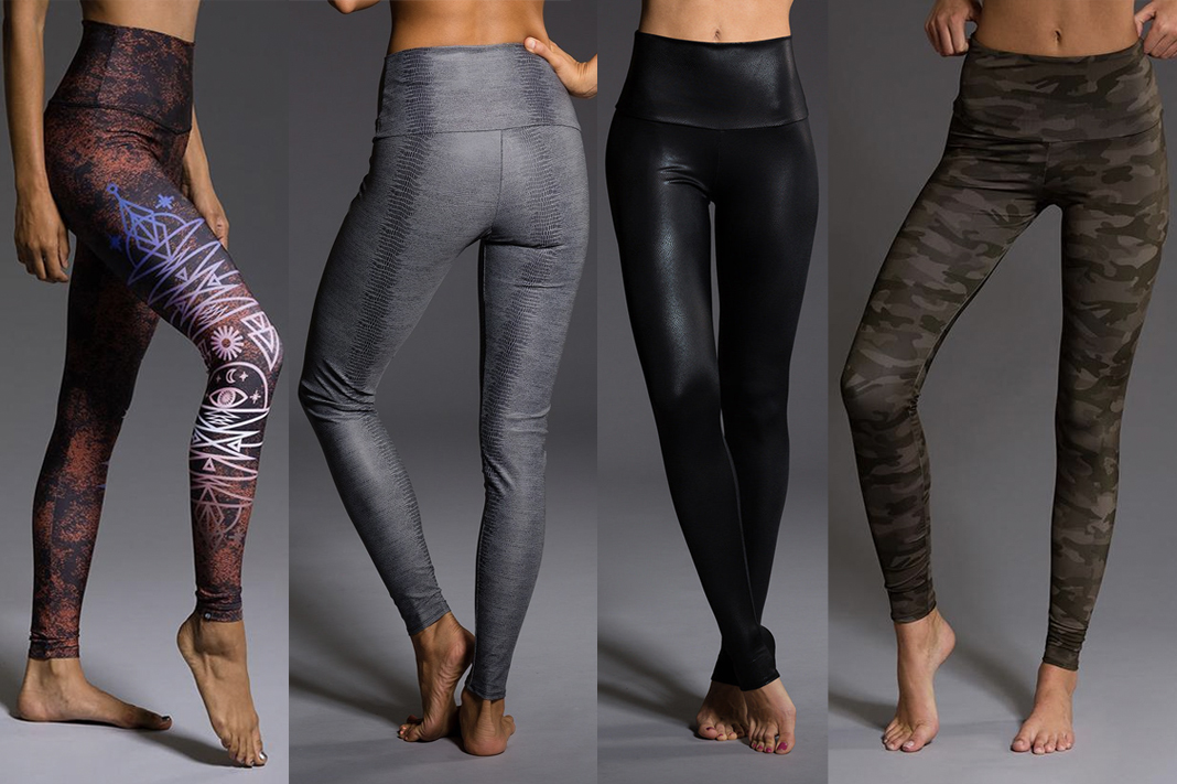 Graphic High-Waisted Leggings - Women - Ready-to-Wear