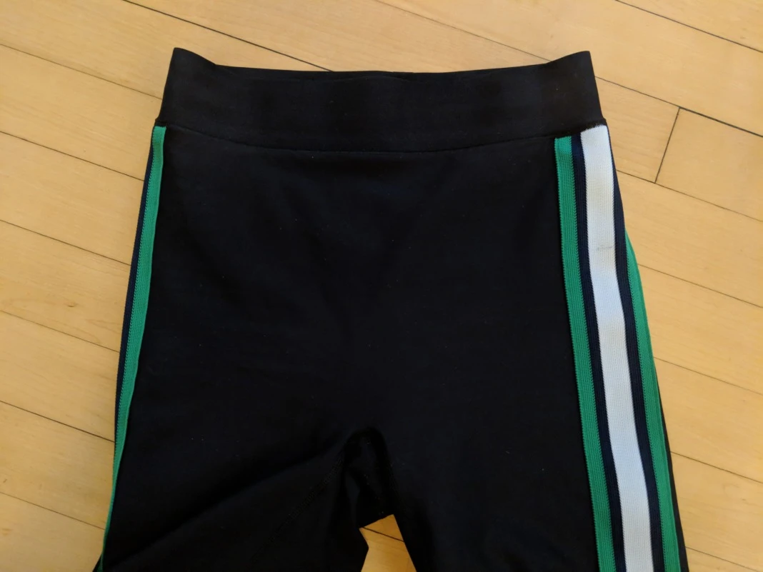 ultracor review ultra high waist collegiate leggings waistband front