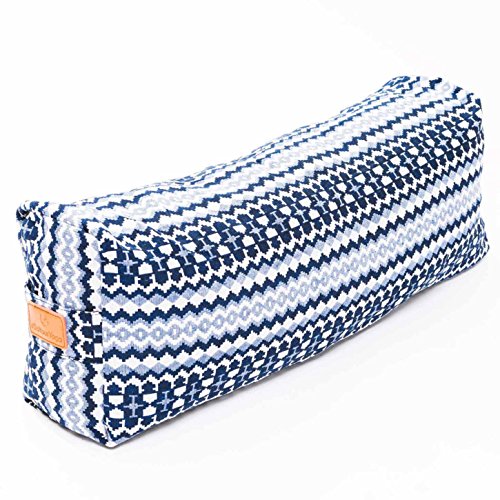 doyouryoga bolster printed blue yoga props you need