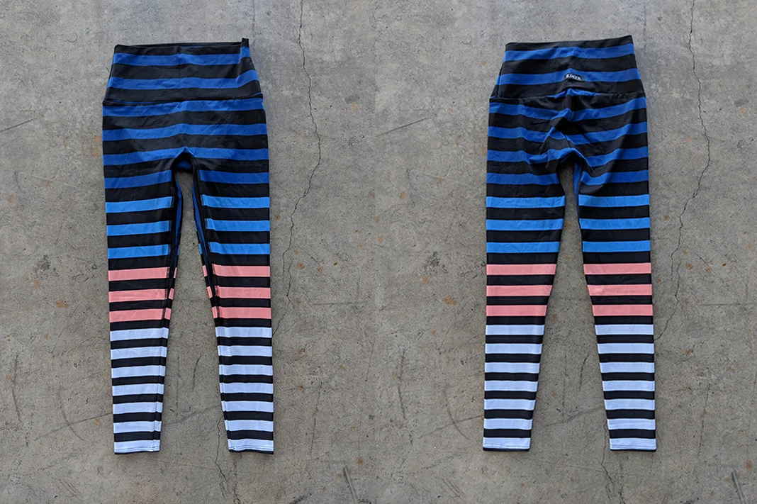 K-Deer Molly Stripe Leggings Review- Schimiggy Reviews