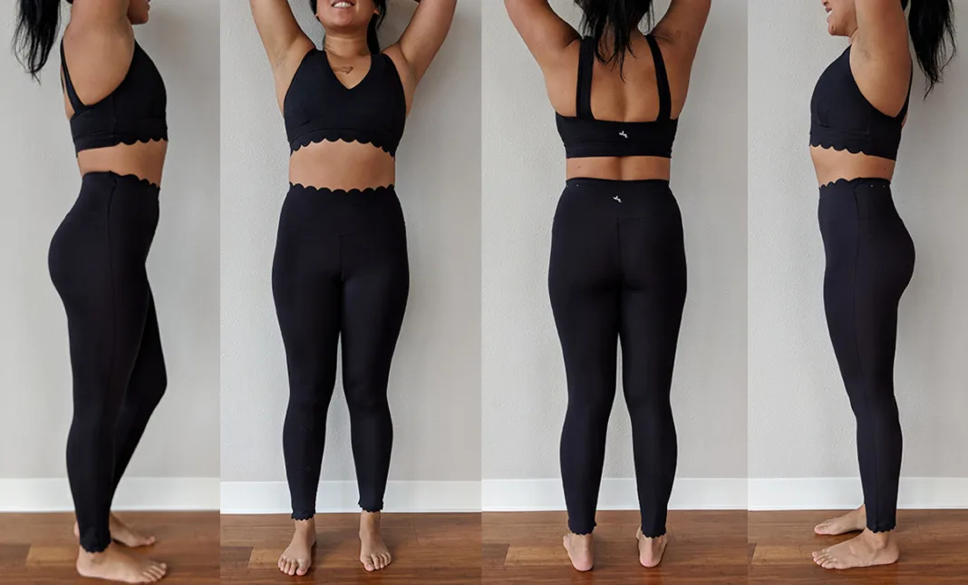 Joylab Review: Scallop Hem Sports Bra & Leggings - Schimiggy Reviews