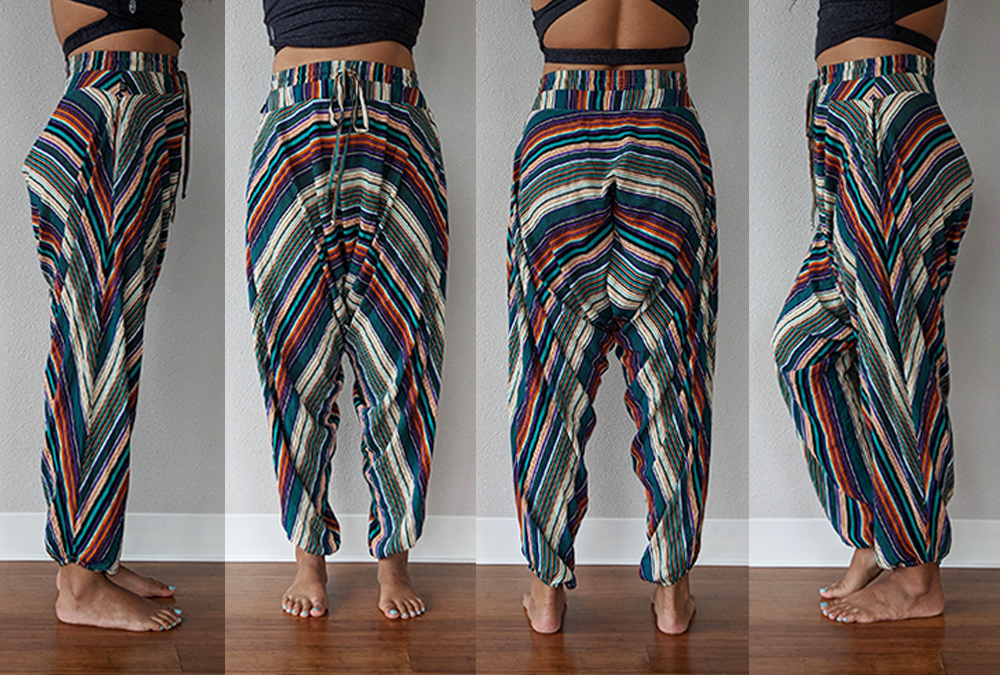 Buddha Pants Review: Packable Harem Pants - Schimiggy Reviews