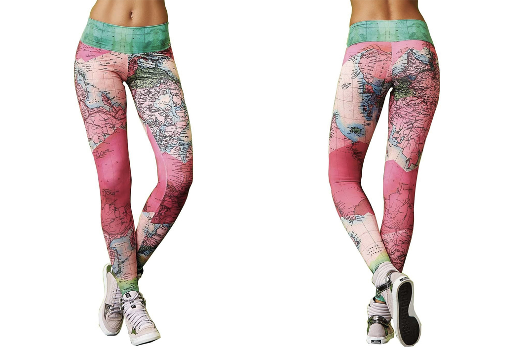 CajuBrasil Map Brazilian Leggings