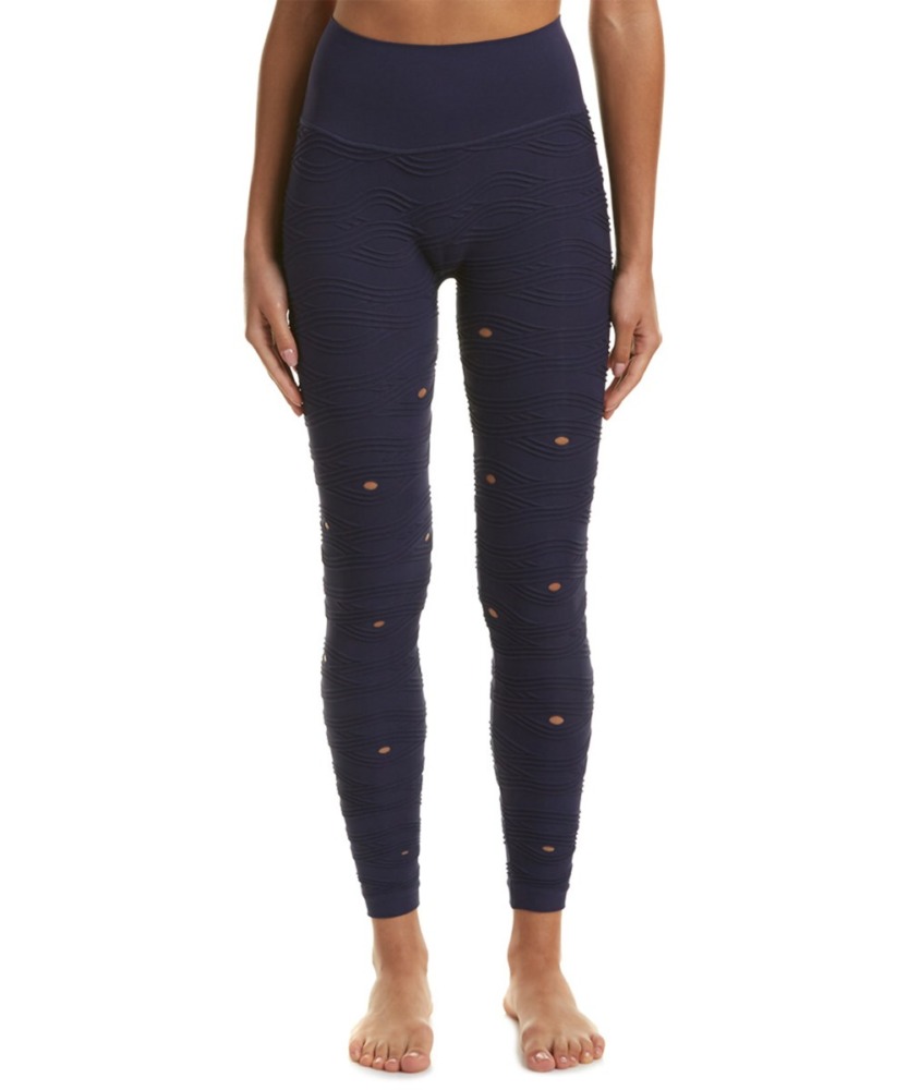 phat buddha 125th street crop leggings navy