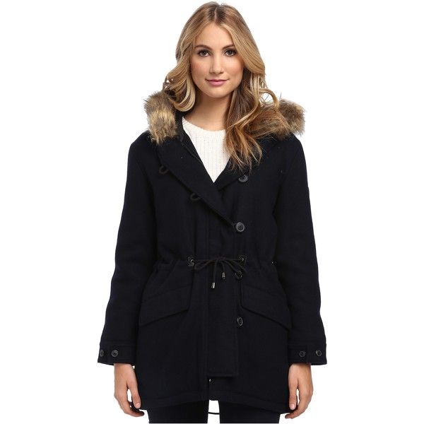 spiewak and sons fishtail wool fur trim jacket front 2