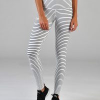 glyder high power quiet stripe leggings front