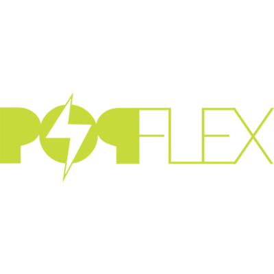 popflex activewear logo square