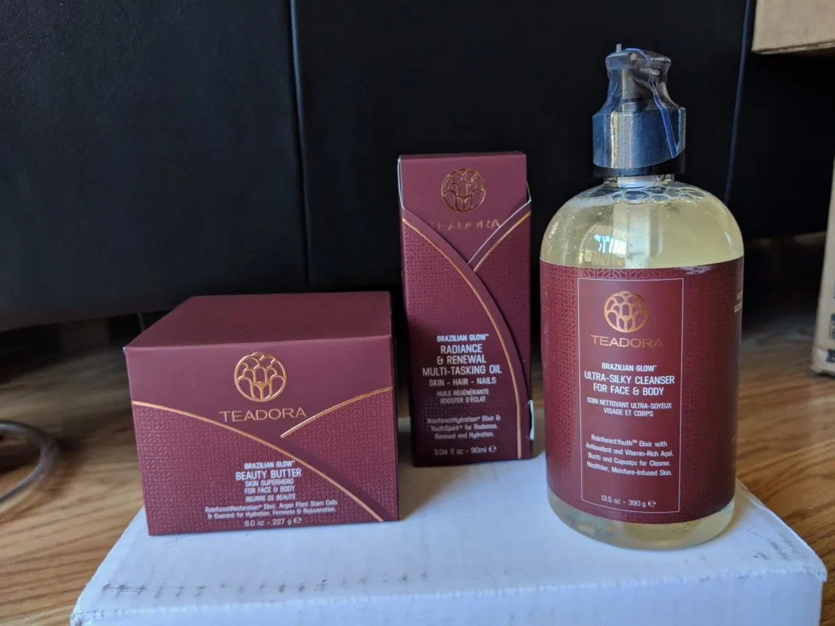 teadora beauty review products