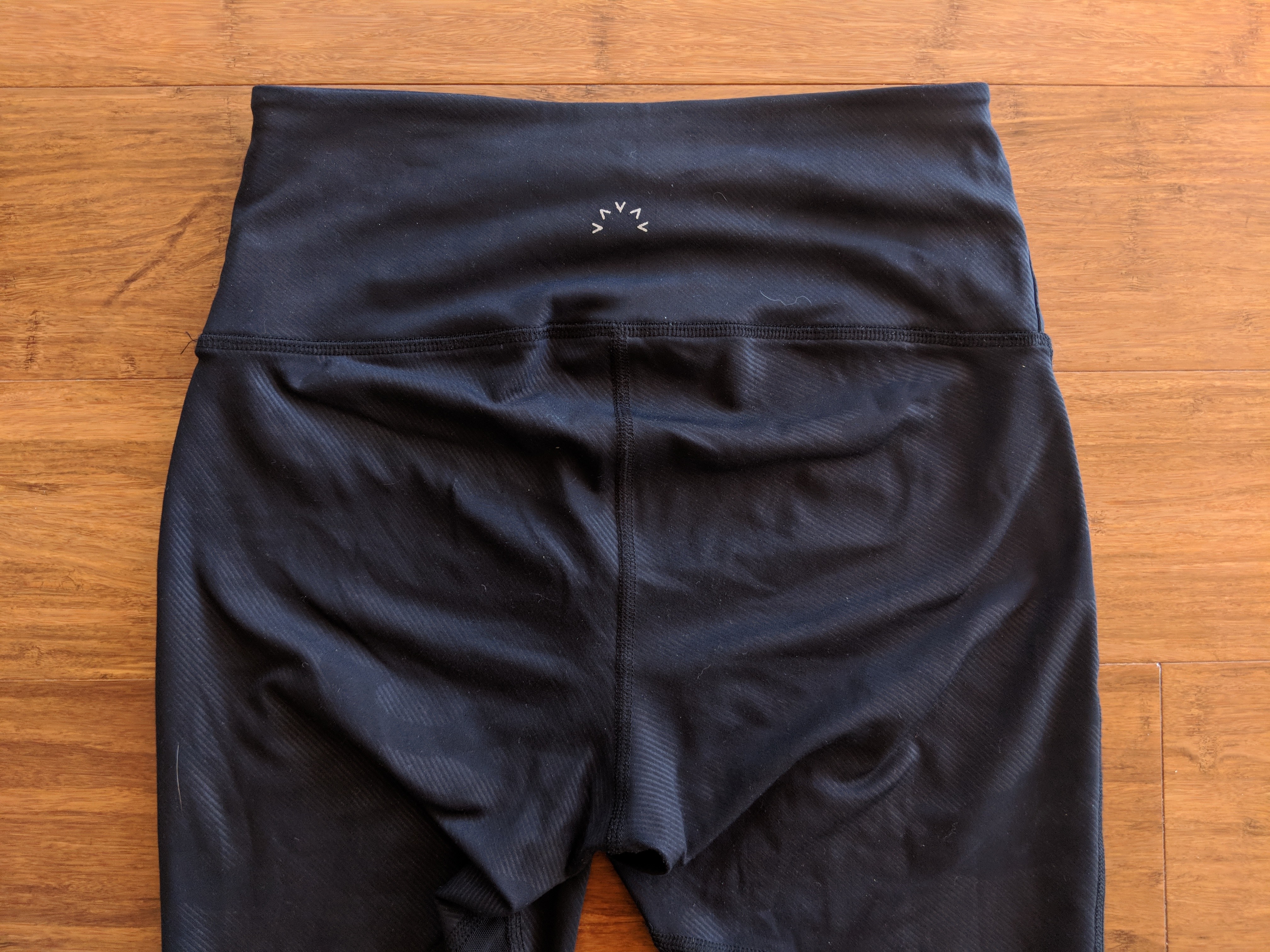 varley review kingman tight leggings waistband back