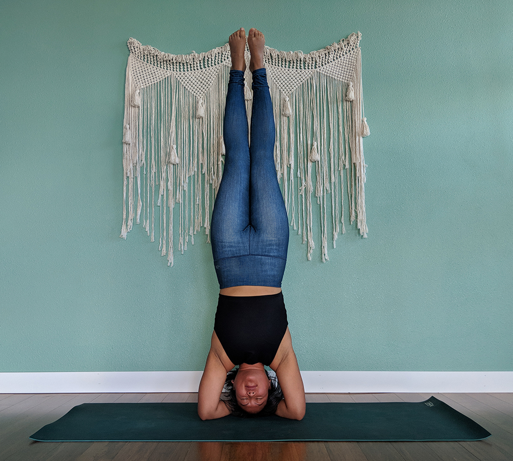 the north face review indigo denim leggings headstand