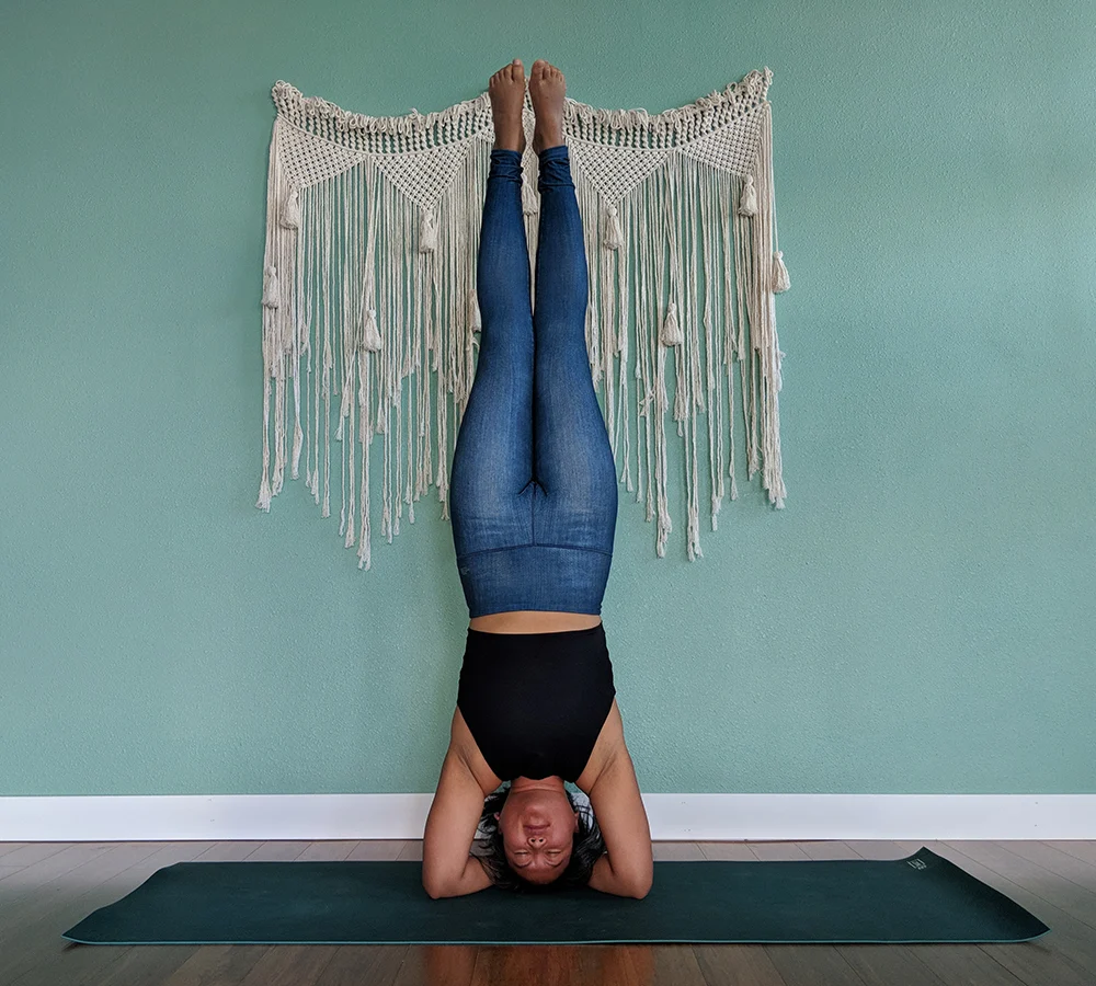 the north face review indigo denim leggings headstand