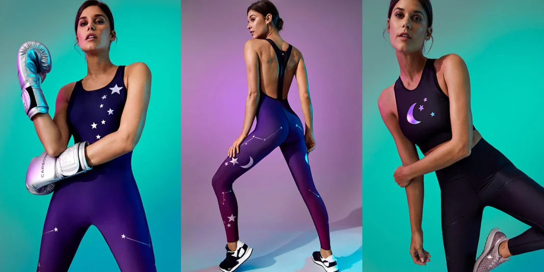 ultracor cosmic collection activewear constellation zodiac prints