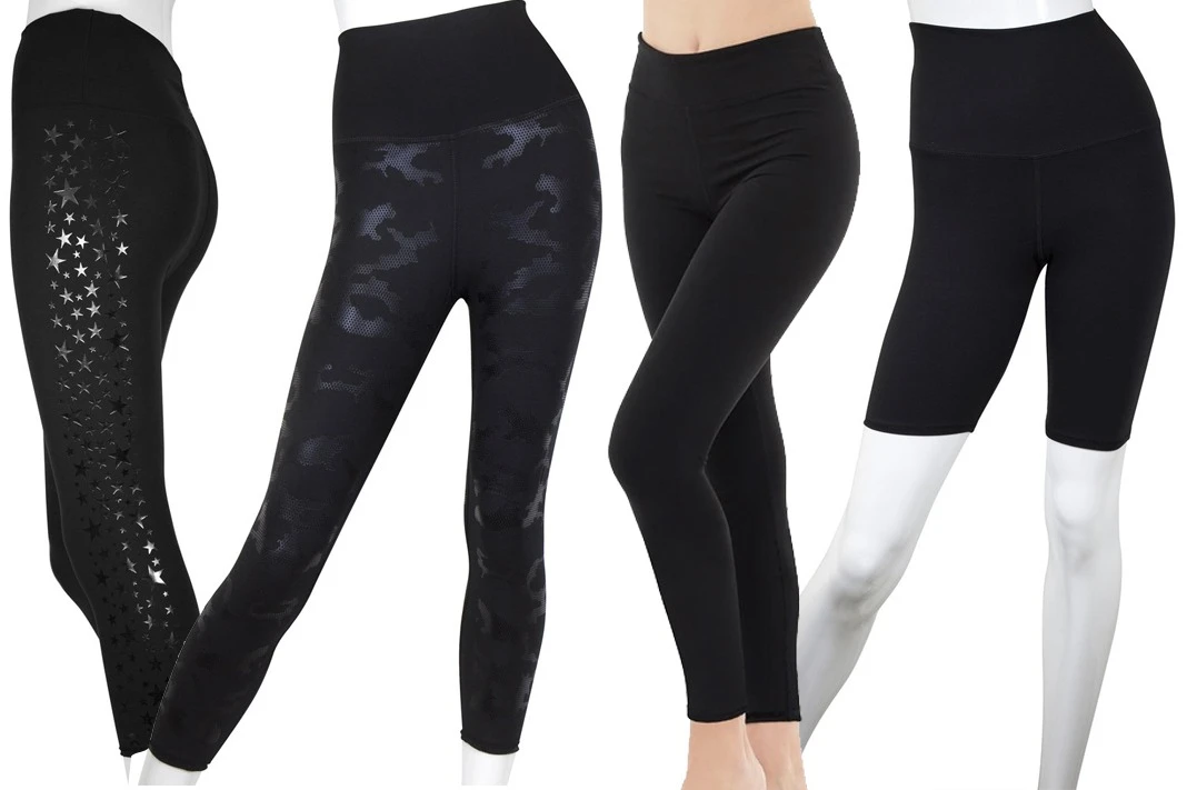 Evolution and Creation (EVCR) black leggings