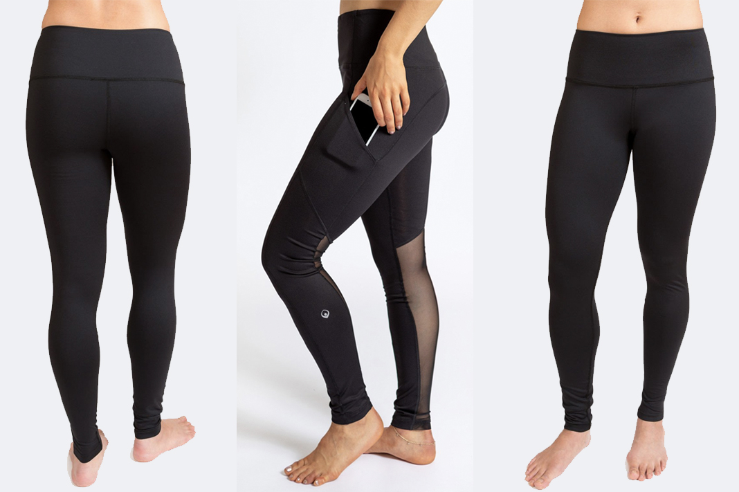 SOLMI Premium Activewear Yoga Leggings with Dual Side Pocket and Reflective Dot
