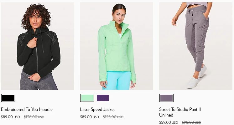 2018 Lululemon Black Friday Online Deals for Women | www.schimiggy.com