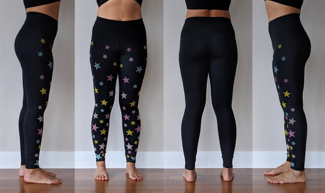 Beach riot rainbow leggings top