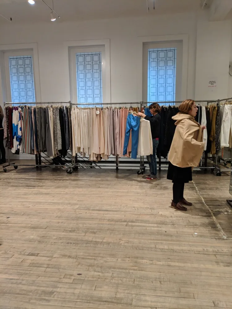 Chloe Sample Sale Photos Fall 2018