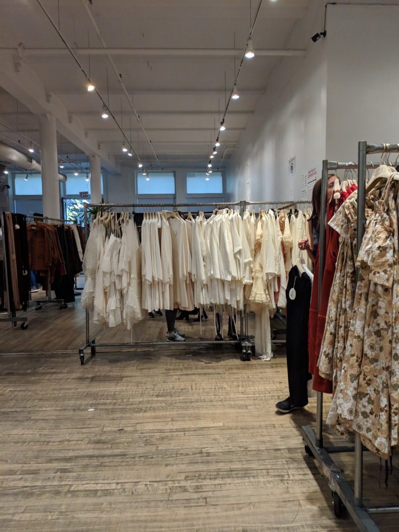 Chloe Sample Sale Photos Fall 2018