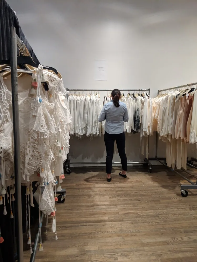 Chloe Sample Sale Photos Fall 2018