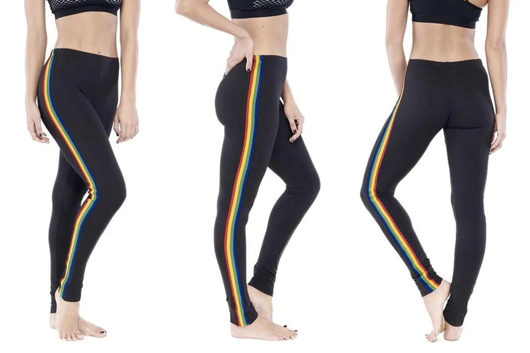 Electric Yoga Rainbow Stripe Leggings Schimiggy Reviews