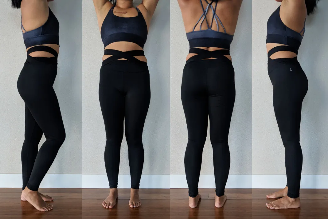 Fabletics High Waisted Statement PowerHold Leggings
