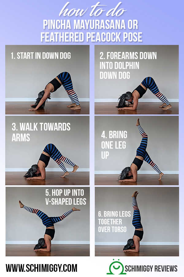 How to get into forearm stand or Pincha Mayurasana.