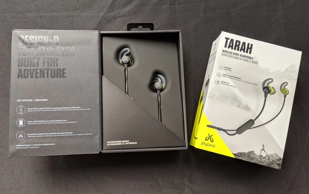 Jaybird Review Tarah Wireless Headphones in Box