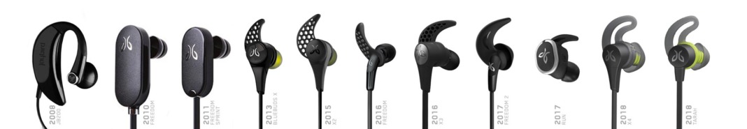 jaybird wireless earphones timeline