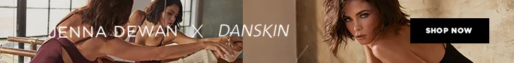 Danskin and Jenna Dewan Collaboration Banner