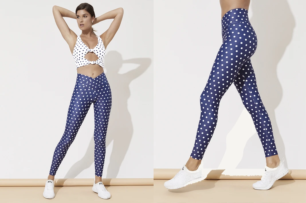 Pretty Polka Dot Floral High Rise Soft Leggings — FOR THE LOVE OF ROCKSTARS