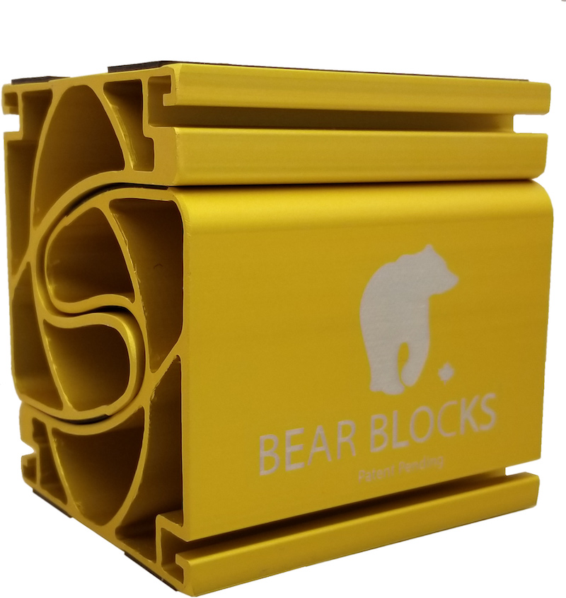 bear blocks gold yellow wrist pain prevention