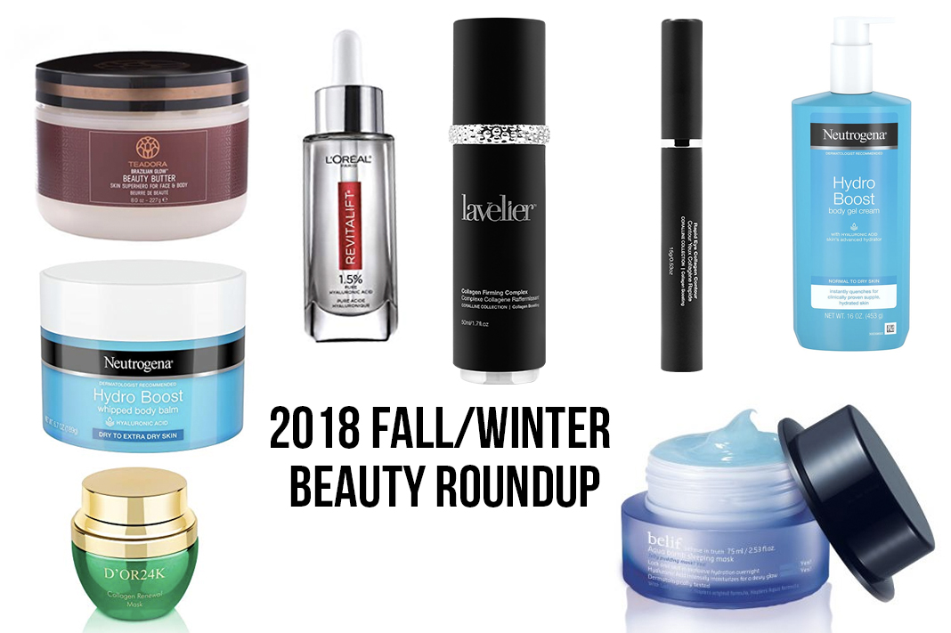 2018 Fall/Winter Beauty Review Roundup