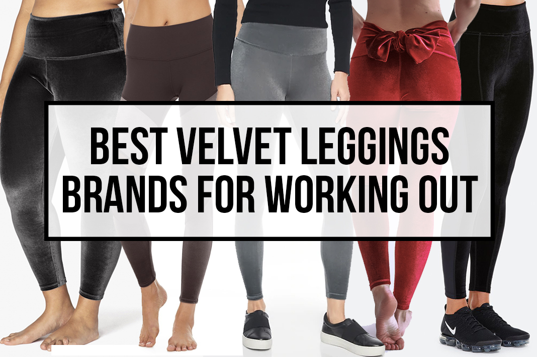 T2155 - High Waisted Velvet Leggings | AWCT Performance Wear