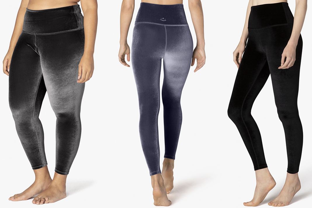 beyond yoga crushed velvet motion high waist leggings yoga pants schimiggy reviews