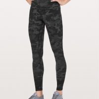 lululemon align ii leggings incognito camo multi grey front