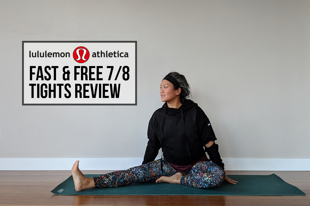 lululemon fast and free leggings schimiggy reviews