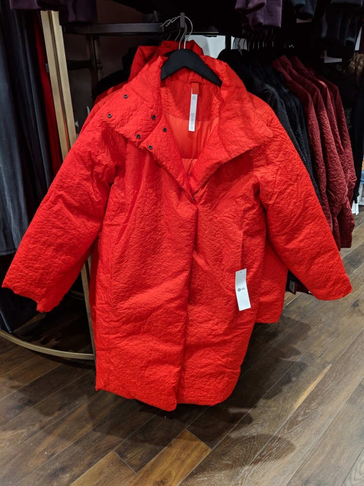 lululemon flagship new york store fashion district 2018 shiwa jacket red
