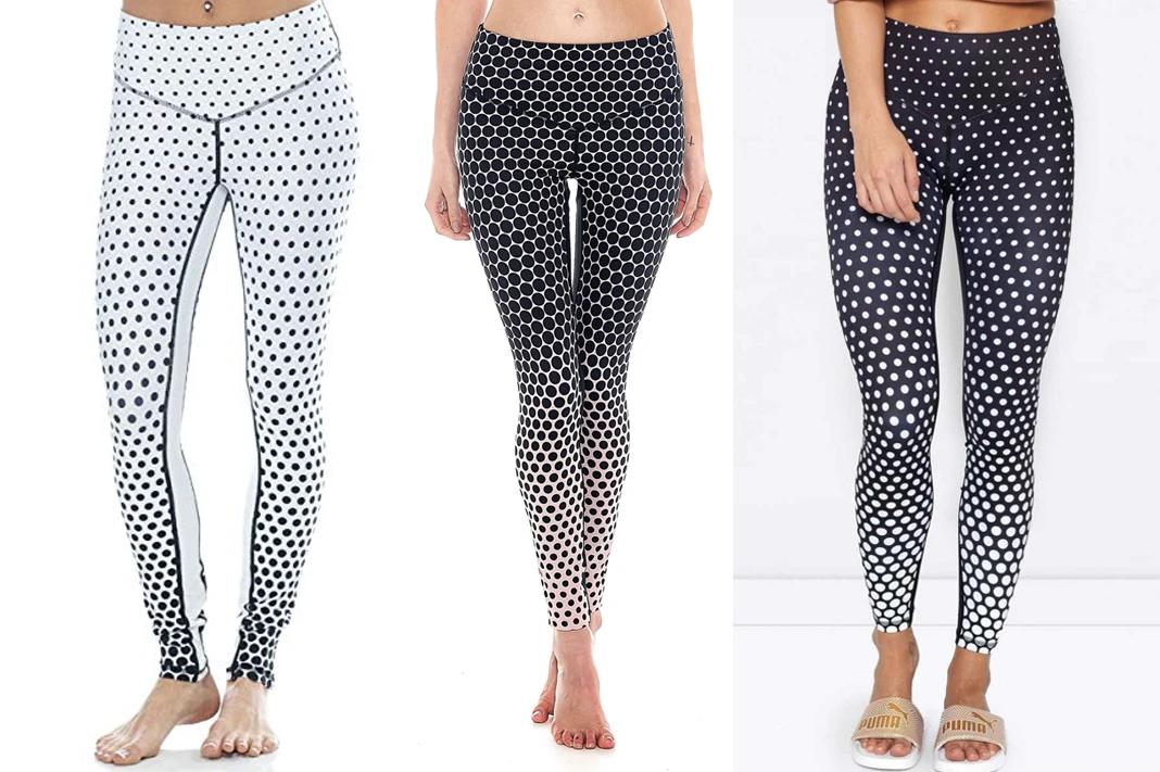 Pretty Polka Dot Floral High Rise Soft Leggings — FOR THE LOVE OF ROCKSTARS