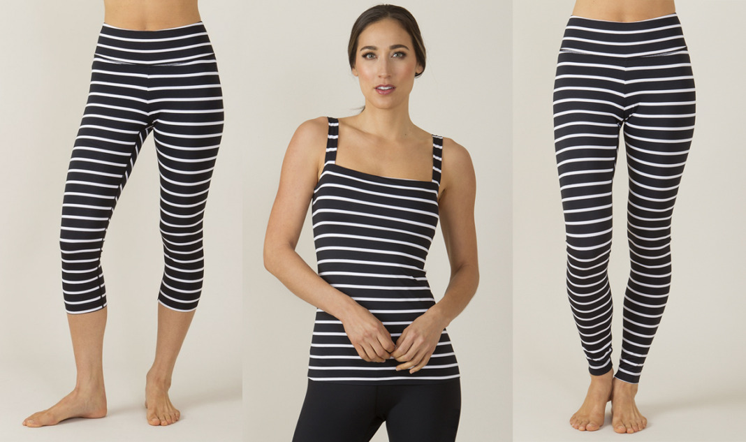 kiragrace stripe grace high waist leggings crops activewear styles schimiggy reviews