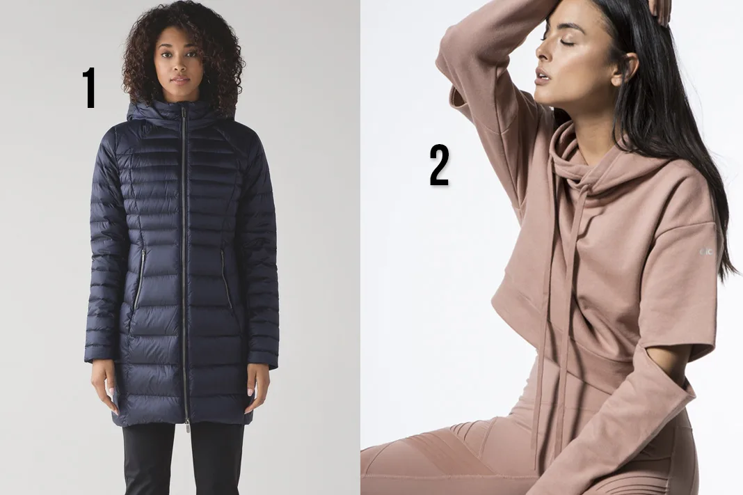 top 2018 outerwear picks lululemon brave the cold jacket alo yoga peak hoodie sweater schimiggy reviews