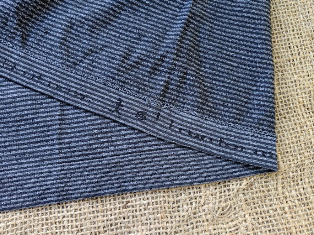 swiftly long sleeve top size knit into inner bottom hem
