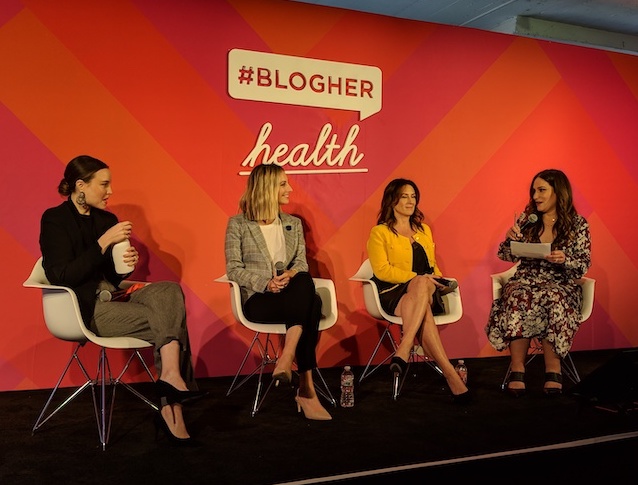 Panel on Digital Wellbeing: Emily Schuman, Geri Hirsch, Hilary Williams and Jennifer Musselman