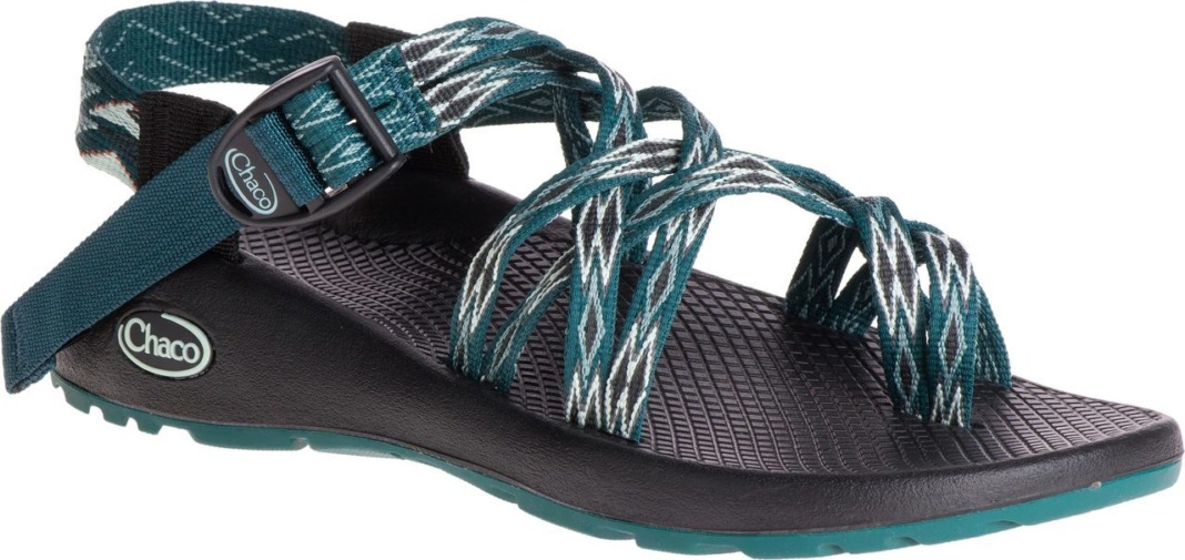 chaco-womens-zx-2-classic-angular-teal-arch support sandals