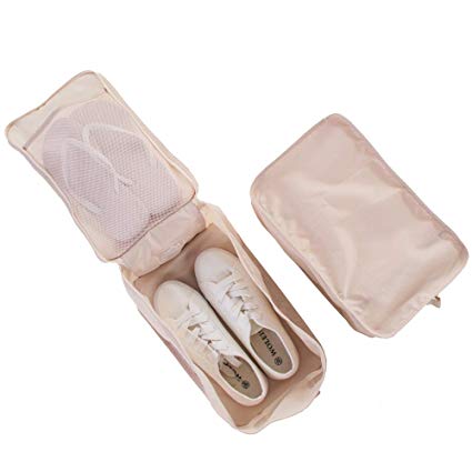double shoe bag travel accessory keep shoes sanitary