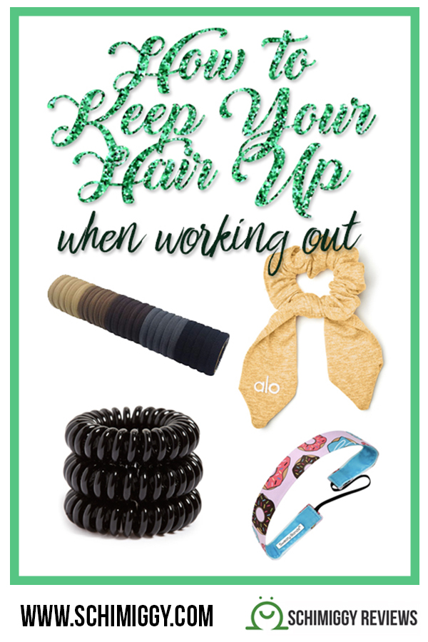 how to keep your hair up when working out schimiggy reviews pinterest