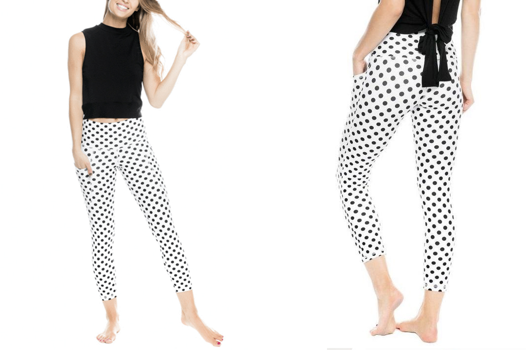 strut this best polka dot crop leggings schimiggy reviews