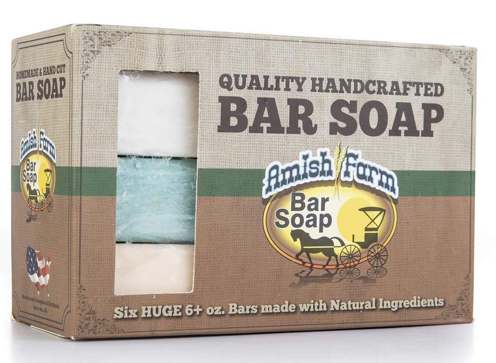 amish farms solid shampoo bar soaps